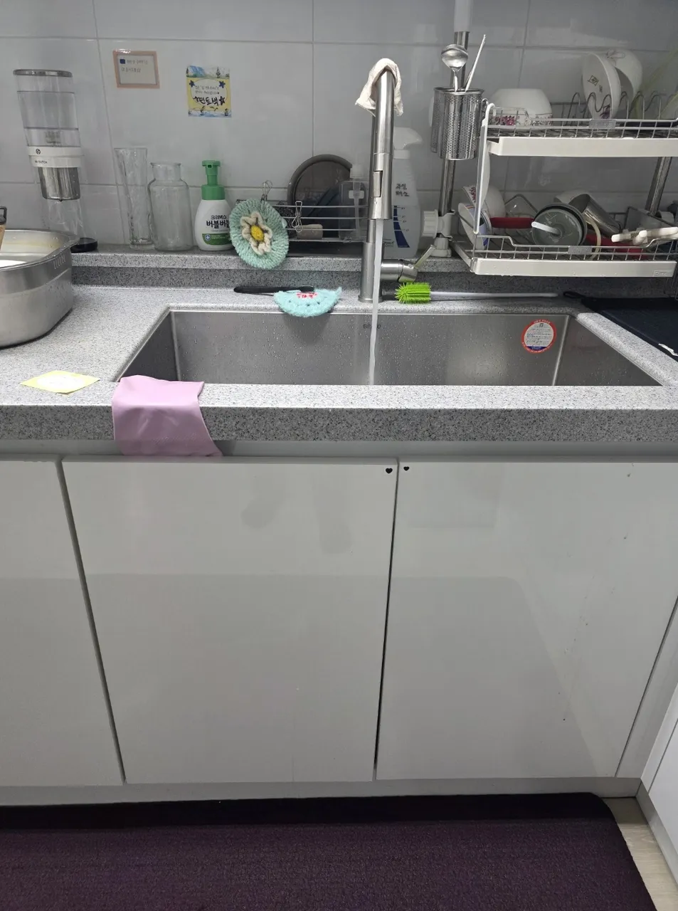 계룡시 싱크대막힘 배수·배관 문제 원인을 점검하는 실제 작업 사진